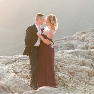 Lulu’s Off the Shoulder Maxi Dress